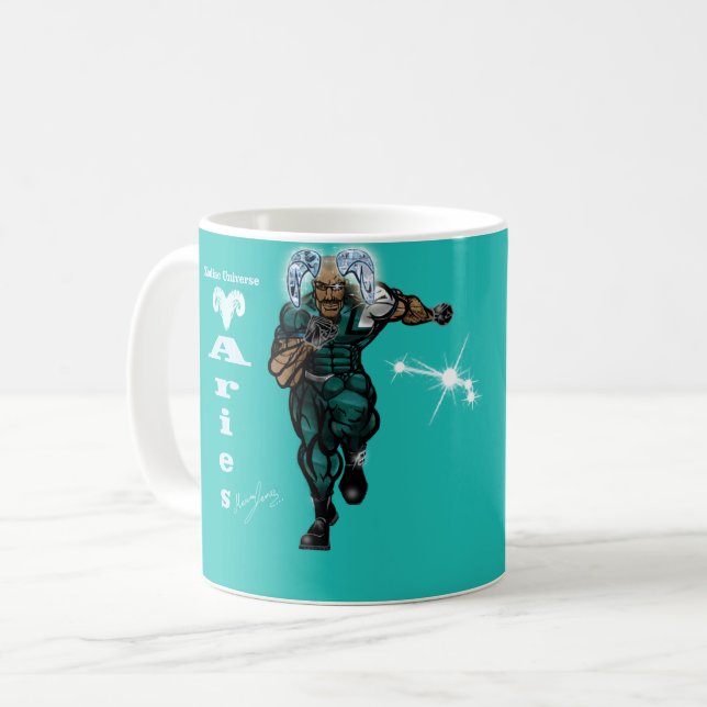 Zodiac Universe - Aries Mug (Front Left)