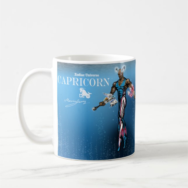 Zodiac Universe - Capricorn Mug (Left)