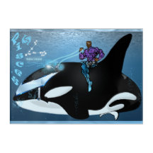 Zodiac Universe Pisces - Acrylic Wall Art