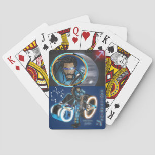 Zodiac Universe - Sagittarius - Playing Cards