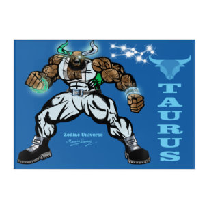 Zodiac Universe Taurus - Acrylic Wall Art