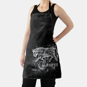 Zodiac Vintage Taurus Apron