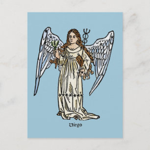Zodiac: Virgo, 1482 Postcard