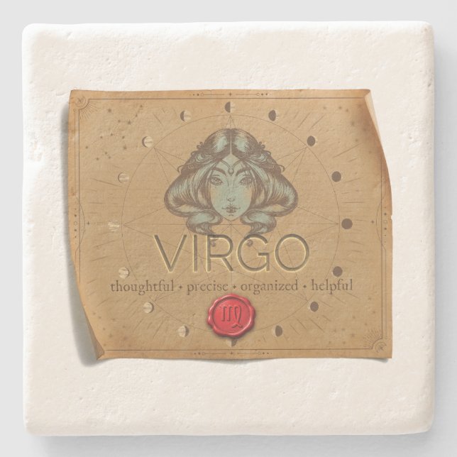 Zodiac - Virgo - Coaster (Front)