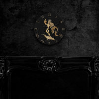 Zodiac Virgo | Cosmic Gold and Black Astrology Lar