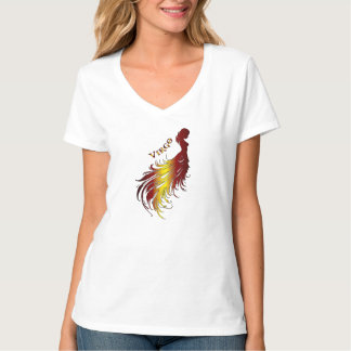 Zodiac Virgo Women V-Shirt T-Shirt
