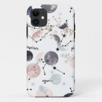 Zodiac Watercolor horoscope design