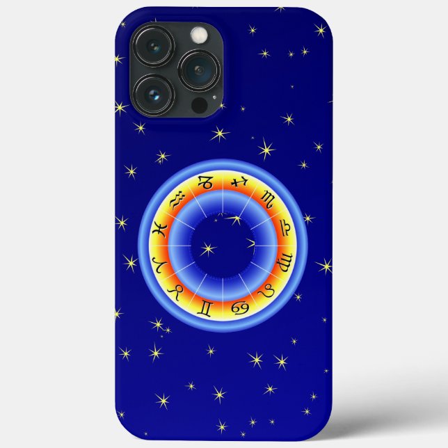 Zodiac Wheel Case-Mate iPhone Case (Back)