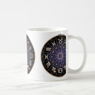 Zodiac wheel coffee mug
