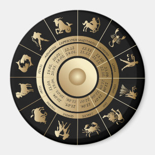 Zodiac Wheel Magnet