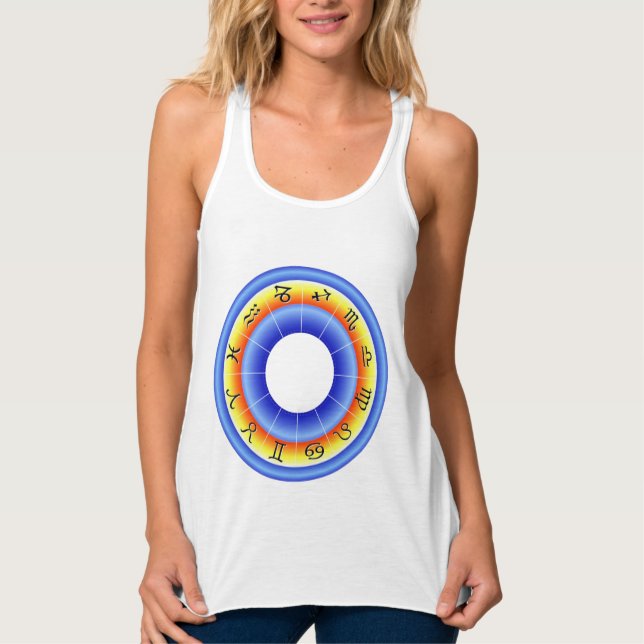 Zodiac Wheel Singlet (Front)