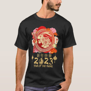 Zodiac Year Of The Rabbit 2023 Happy Chinese New Y T-Shirt