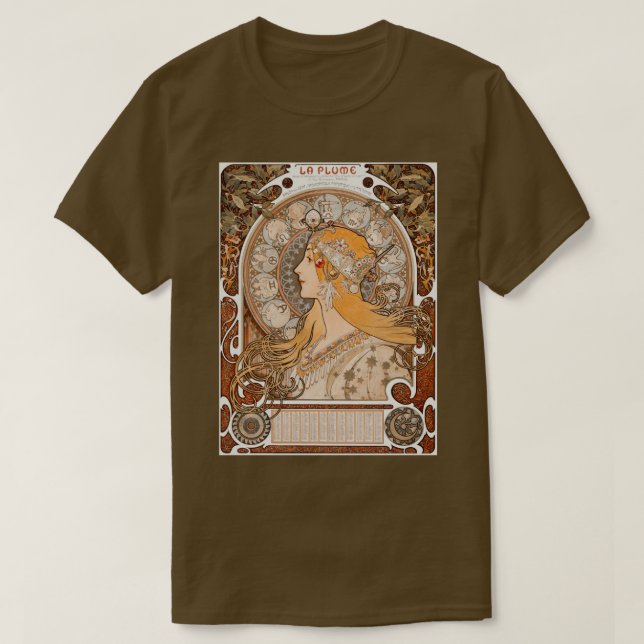 Zodiaque or La Plume ca 18961897 T-Shirt (Design Front)