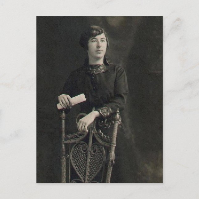 Zoé at 18 postcard (Front)