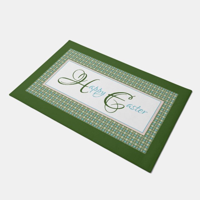 Zoe Easter Doormat (Angled)