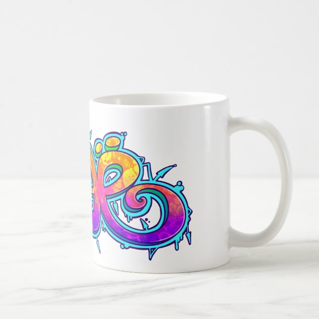 ZOE Graffiti Name - Coffee Mug (Right)