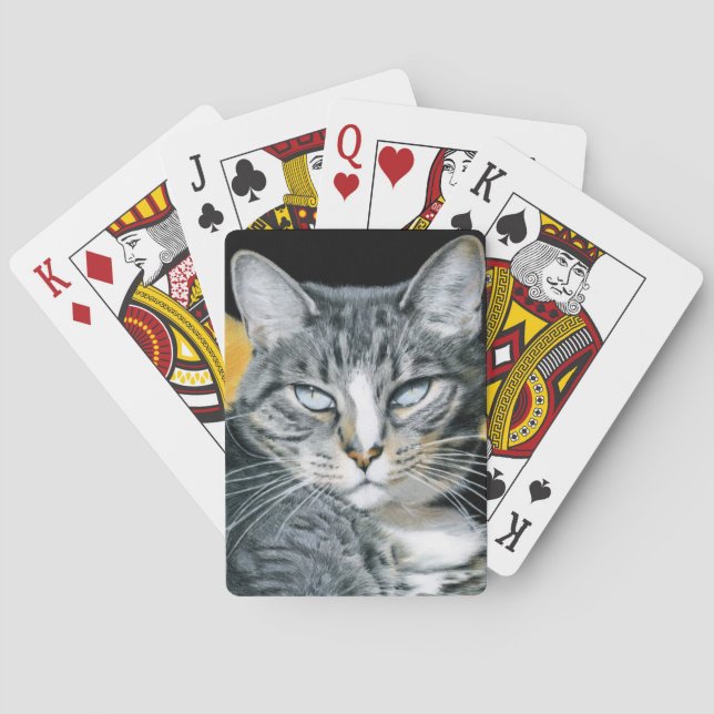 Zoe Kitty Card Deck (Back)