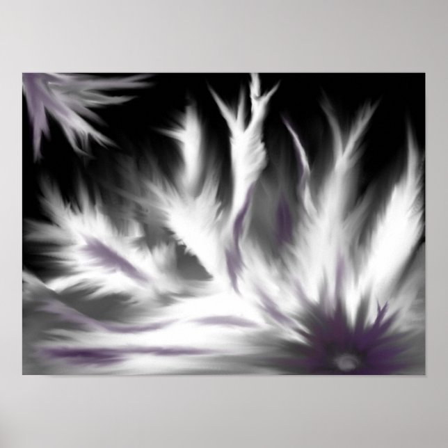 Zoe Power Flower Poster (Front)