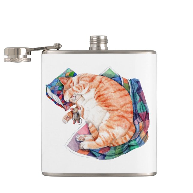 Zoe's Winter Nap Hip Flask (Opened)