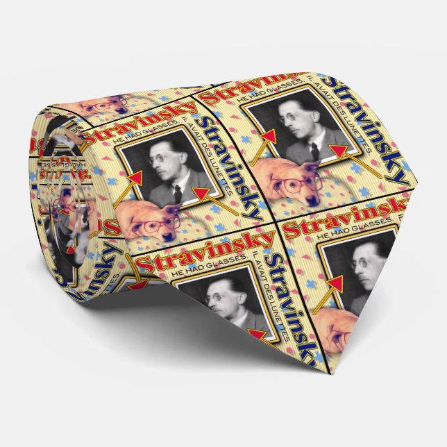 ZoeSPEAK - Stravinsky Tie (Rolled)