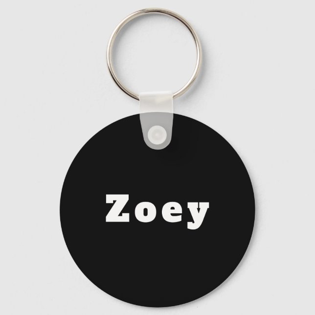 Zoey Key Ring (Front)