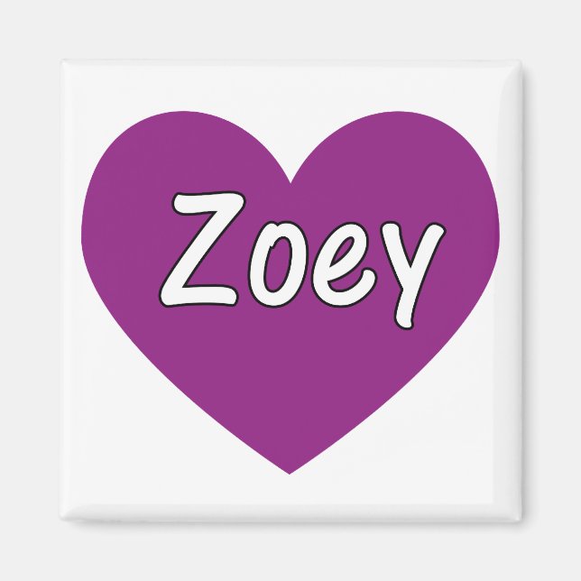 Zoey Magnet (Front)