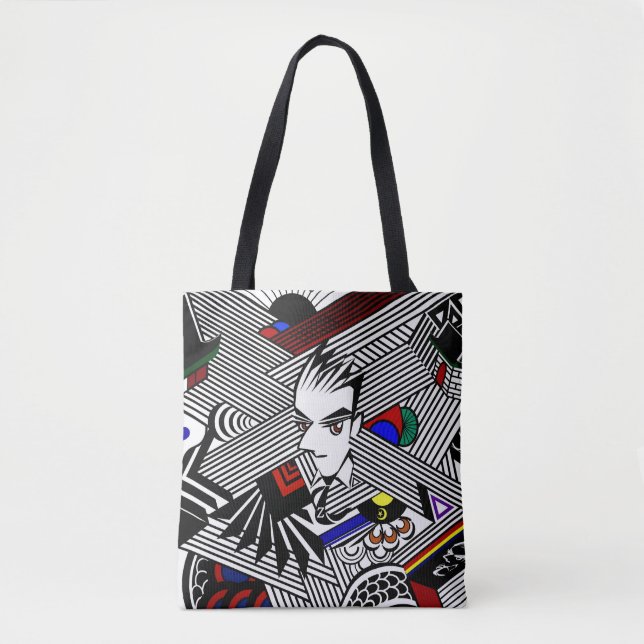 Zogak Korean pattern Tote Bag (Front)