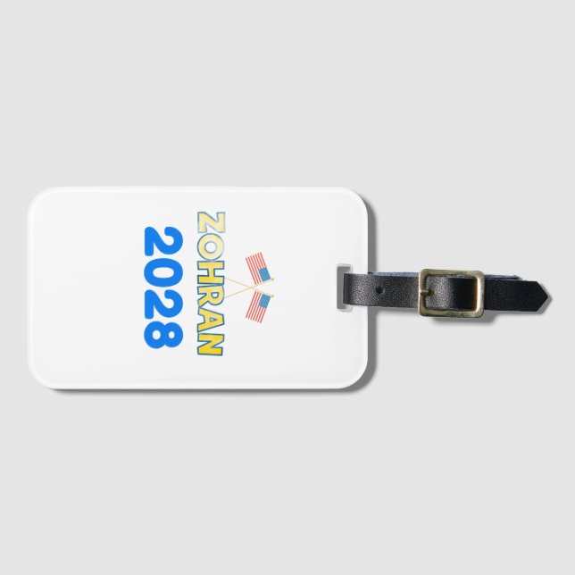 ZOHRAN 2028  LUGGAGE TAG (Front Horizontal)