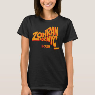 Zohran for NYC 2025 T-Shirt, Progressive Campaign T-Shirt