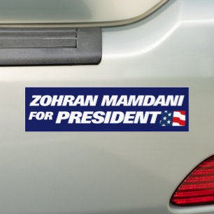 Zohran Mamdani for President 2028 Bumper Sticker