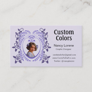 Zollie in Purple Business Card