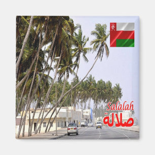 zOM007 SALALAH,  Oman, Asia, Fridge Magnet