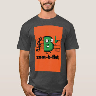 Zom-B-flat Halloween T-shirt