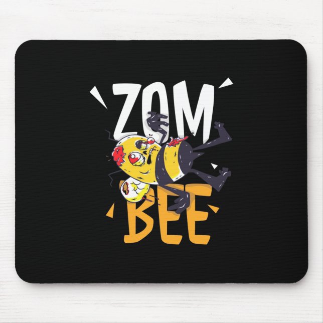 Zom Bee Mouse Pad (Front)