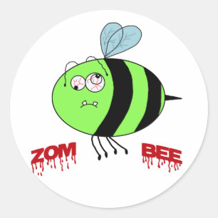 ZomBee Classic Round Sticker