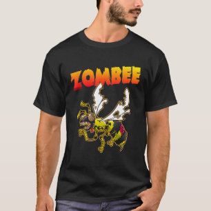 Zombee Halloween Beekeeping Costume Zombie Bee Ke T-Shirt