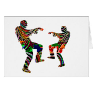 Zombi Dance HappyHolidays Printed SCRIPT