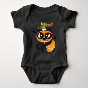 Zombi Panda Baby Bodysuit