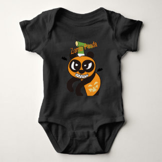 Zombi Panda Baby Bodysuit