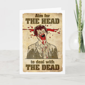 Zombie Anti-Greeting Card
