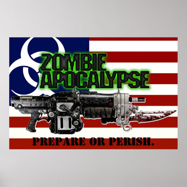 Zombie Apocalypse America Poster (Front)