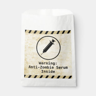 Zombie Apocalypse Birthday   Halloween Biohazard Favour Bags