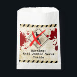 Zombie Apocalypse Birthday | Halloween Biohazard Favour Bags<br><div class="desc">Outbreak alert! This Zombie Apocalypse Birthday | Halloween Biohazard Party Favour Bag is perfect for giving treats, toys, or “survival rations” to your guests. Each bag comes with a hidden “antidote” message inside, adding an interactive and spooky twist to your Halloween or zombie-themed birthday party. Pair with matching invitations, paper...</div>