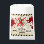 Zombie Apocalypse Birthday | Halloween Biohazard Favour Bags<br><div class="desc">Outbreak alert! This Zombie Apocalypse Birthday | Halloween Biohazard Party Favour Bag is perfect for giving treats, toys, or “survival rations” to your guests. Each bag comes with a hidden “antidote” message inside, adding an interactive and spooky twist to your Halloween or zombie-themed birthday party. Pair with matching invitations, paper...</div>