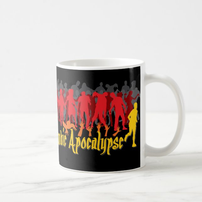Zombie Apocalypse Coffee Mug (Right)