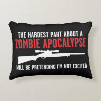 Zombie Apocalypse Decorative Cushion