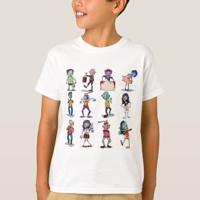 Zombie Apocalypse Doomsday  T-Shirt (Front)