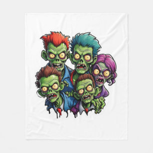 Zombie Apocalypse Fleece Blanket