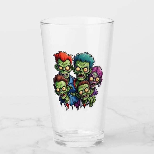 Zombie Apocalypse Glass (Front)