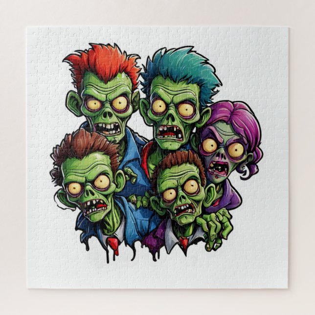 Zombie Apocalypse Jigsaw Puzzle (Vertical)